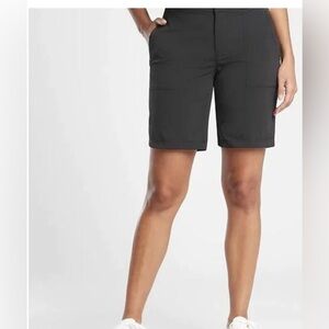 Athleta Black Trekkie Bermuda 2.0 Shorts size 26